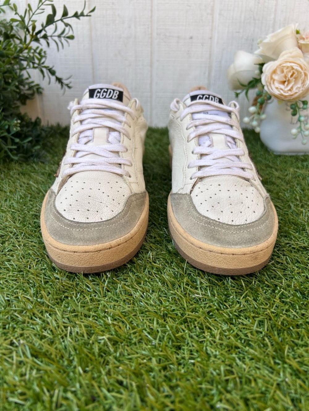 Golden Goose Ball Star with leopard print pony skin star and black heel tab 37 - Picture 14 of 17